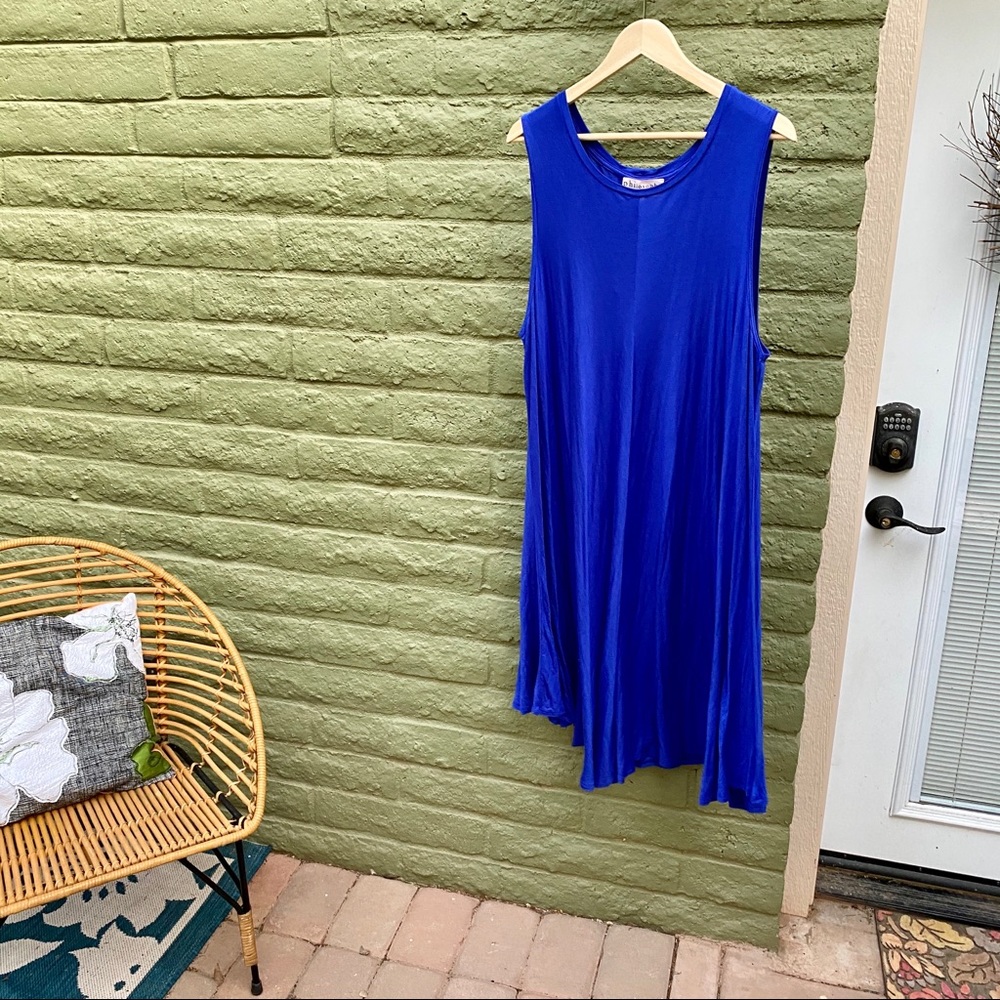 Philosophy Bright Blue Swing Dress